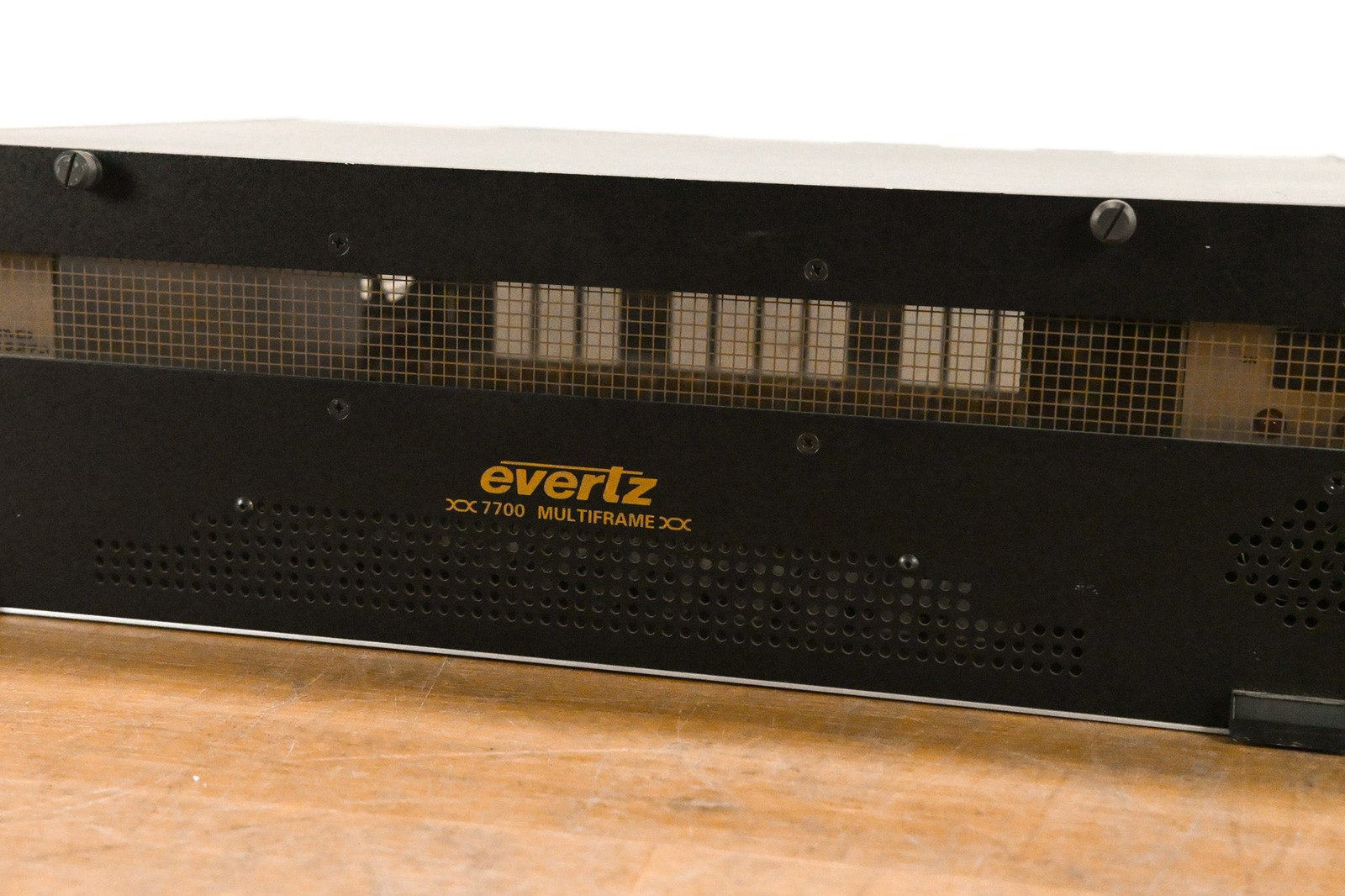 Evertz 7700FR-C MultiFrame Chassis with Cards CG01V8X