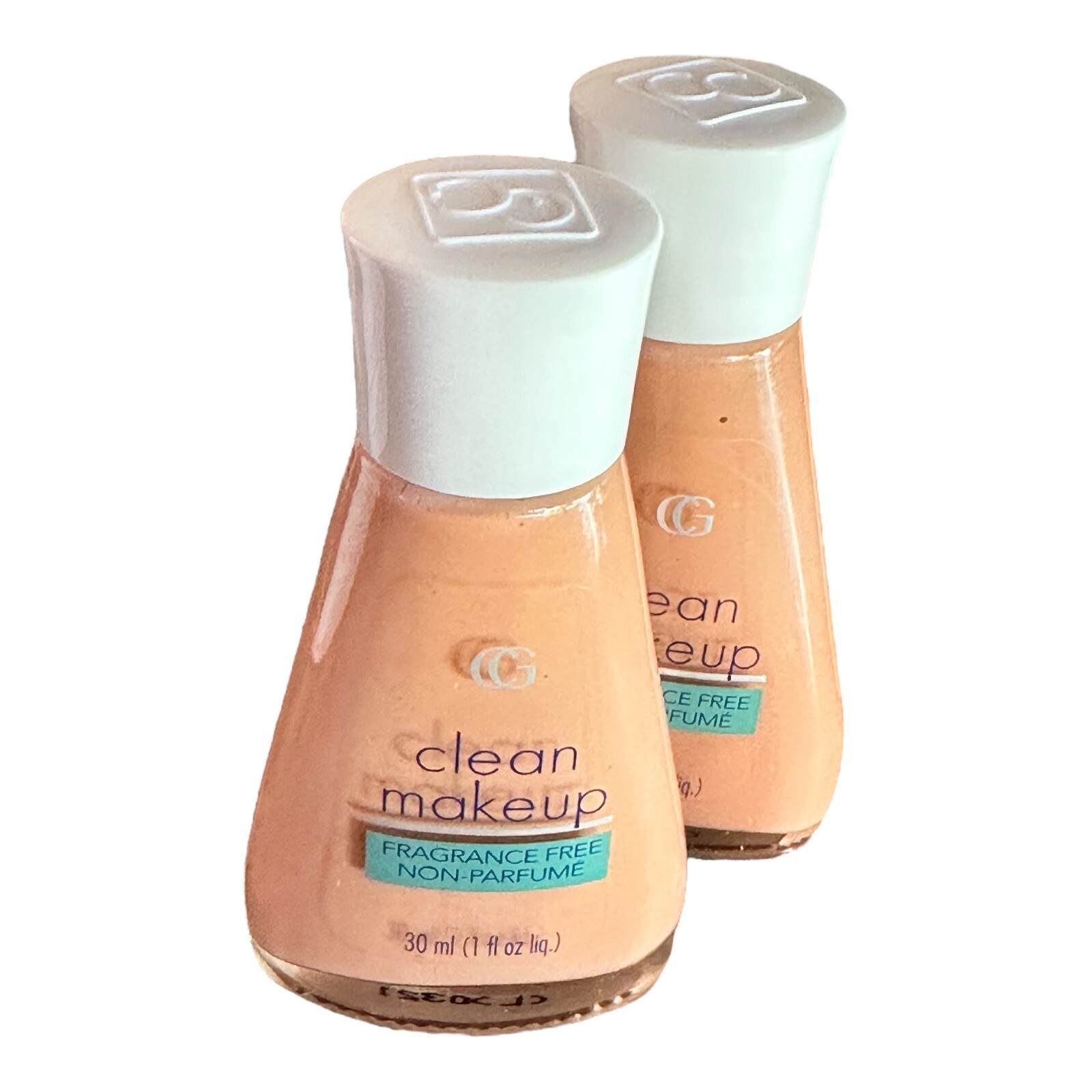 2X CoverGirl Clean MakeUp Foundation FRAGRANCE FREE Original formula Warm Beige