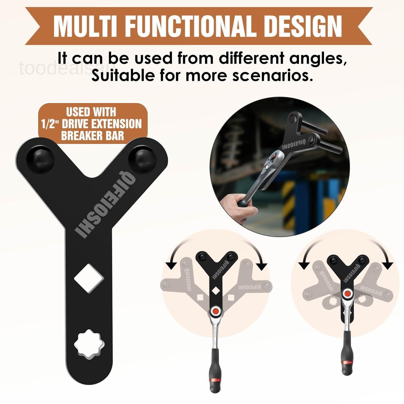 Newly Upgraded Lower Control arm pry Tool, Suspension Control Arm Tool (Model A)
