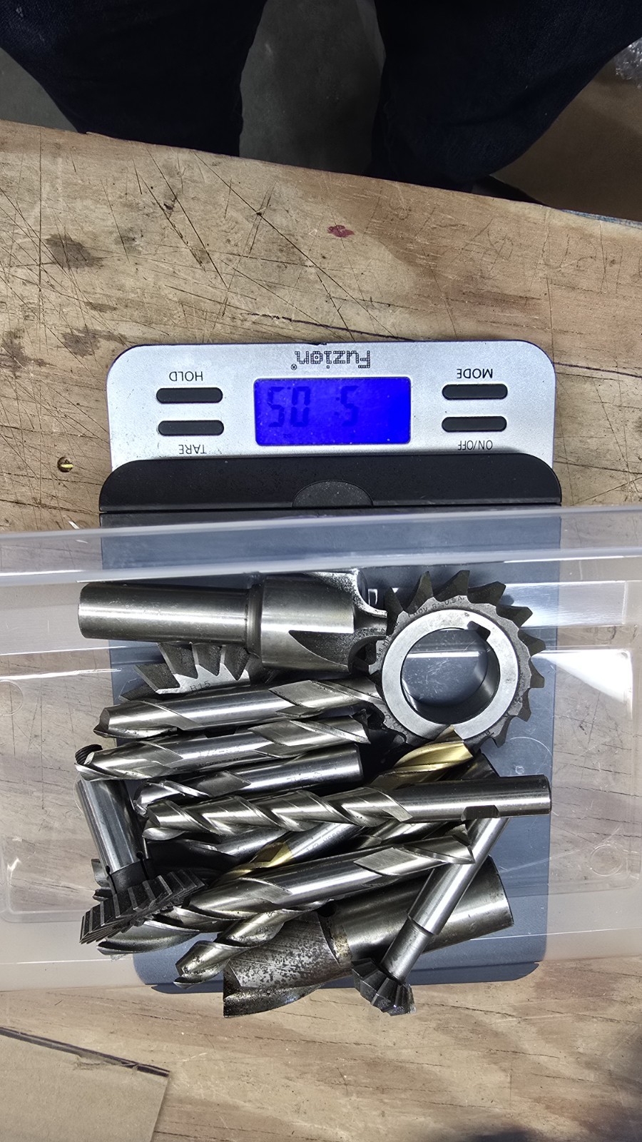 5 LBS End Mill High Carbon Steel HSS  Lot Knife Making  #5FREE SHIPPING 260503