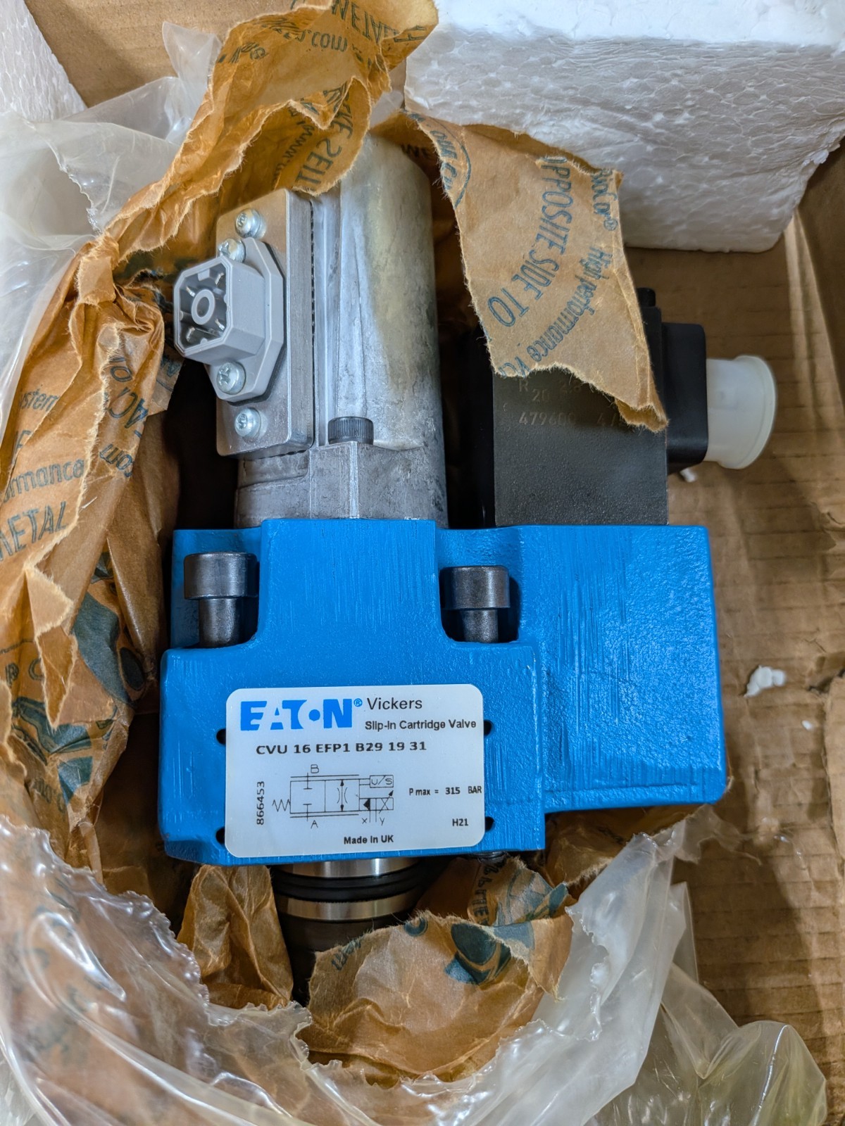 Vickers Danfoss 515866 CVU 16 EFP1 B29 19 31 479600 F001120441 515957