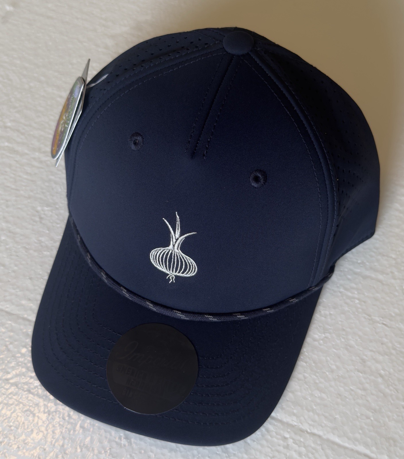 NEW Ohoopee Match Club Navy Blue Imperial Lab Series Rope Golf Hat Cap