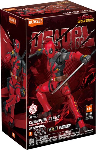 Blokees - Marvel Deadpool & Wolverine - Champion Class - 04: Deadpool Model Kit
