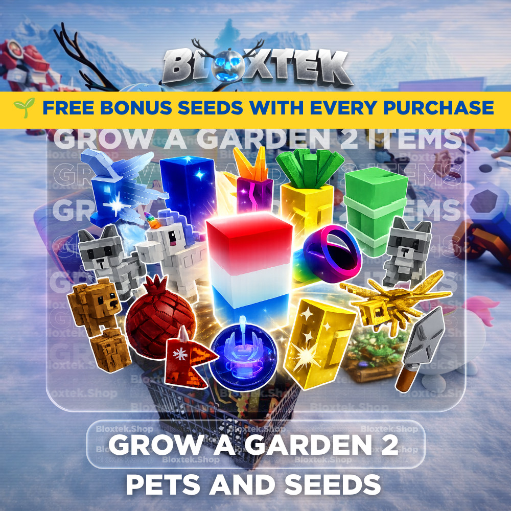 Bulk Seed's & Pet's | Cheap & Secure | GAG2 | Grow A Garden 2 | Mail Delivery 📬