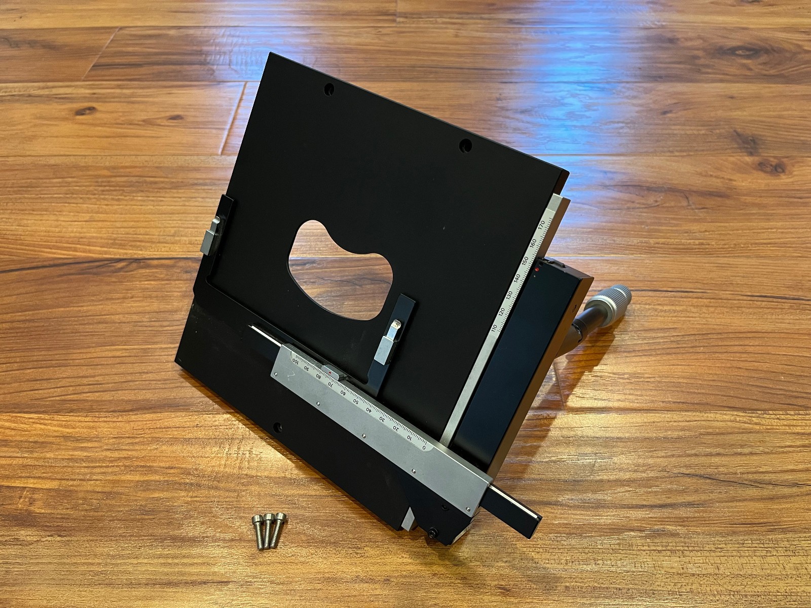 Zeiss Axiovert 100 TV Electrophysiology Precision XY Stage 451335 / 45 13 35