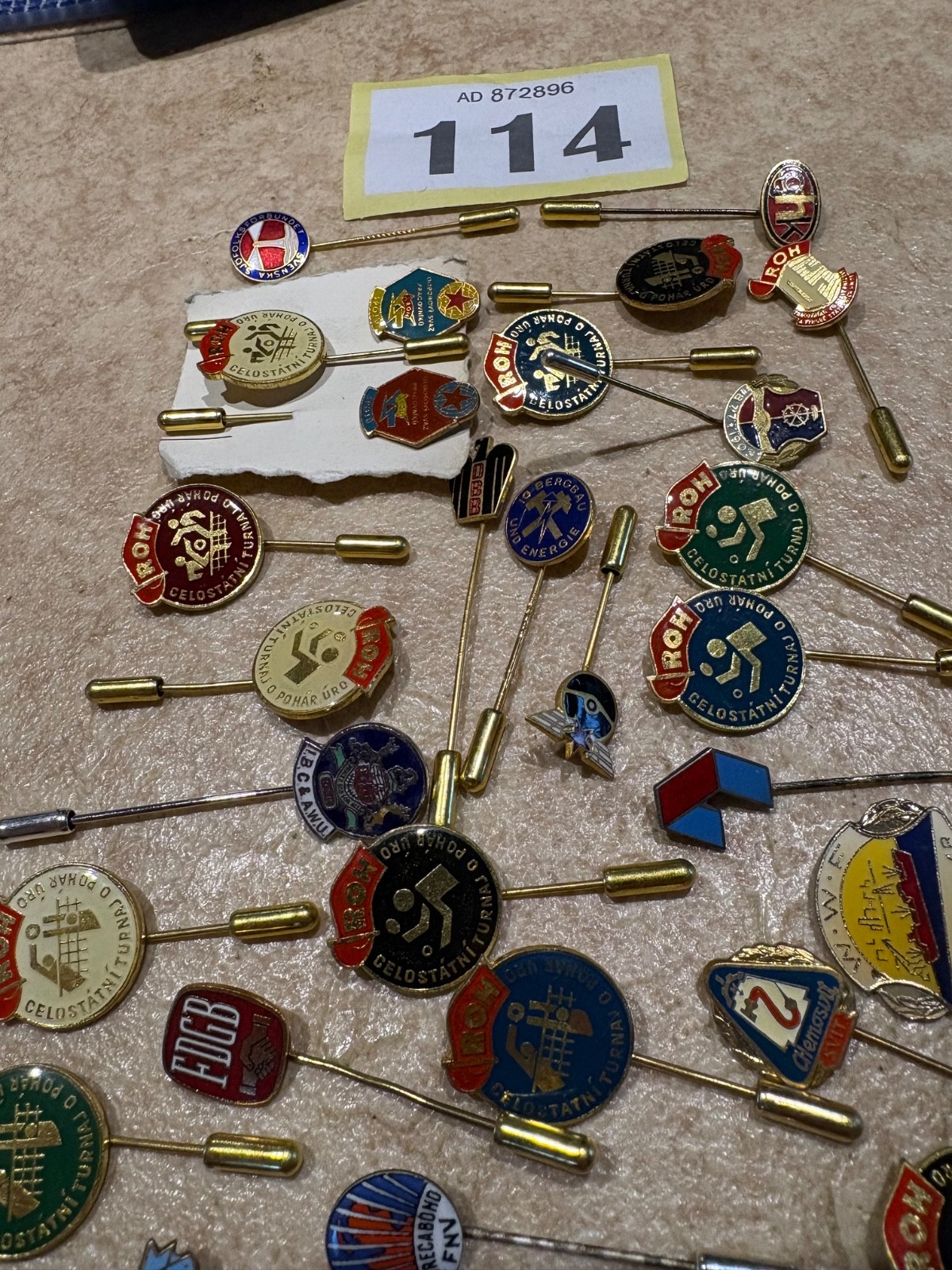 bulk worldwide union stick pins