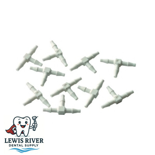 DCI 0082 1/16" Plastic Barb Tee 10pk