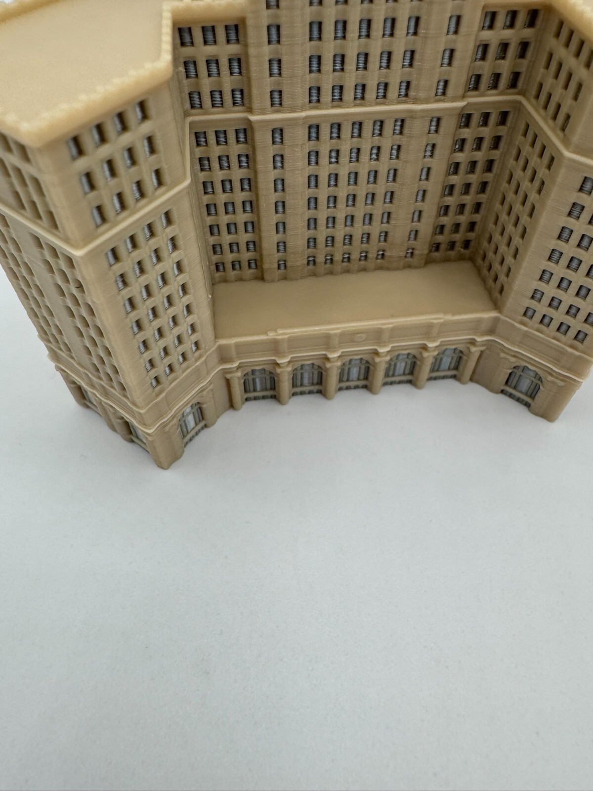 Cleveland Terminal Tower Model- 3D Printed Full Color