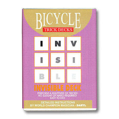 INVISIBLE DECK CARD TRICK - BLUE BICYCLE - Magic & Party Tricks