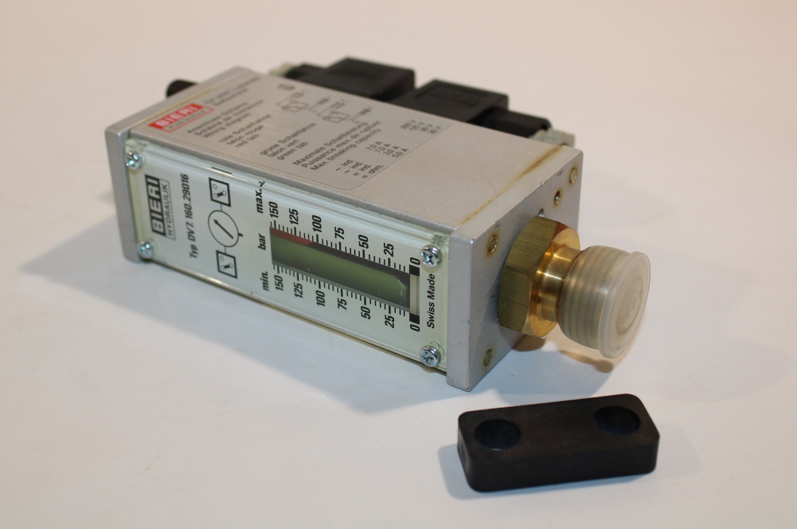 Bieri Hydraulik DV7.160.29016 Pressure Switch NEW