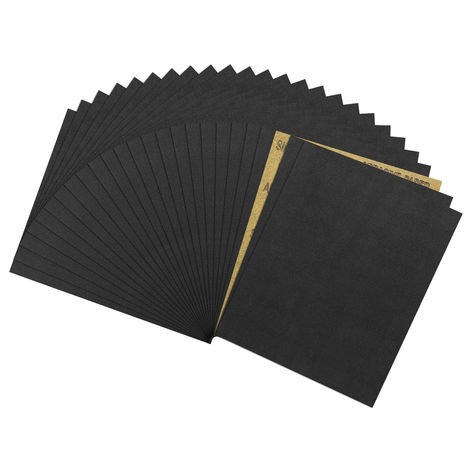 Sandpapers (9" x 11"/229mm x 279mm) 25 Sheet, 400 Grit Sand Paper for Polishing