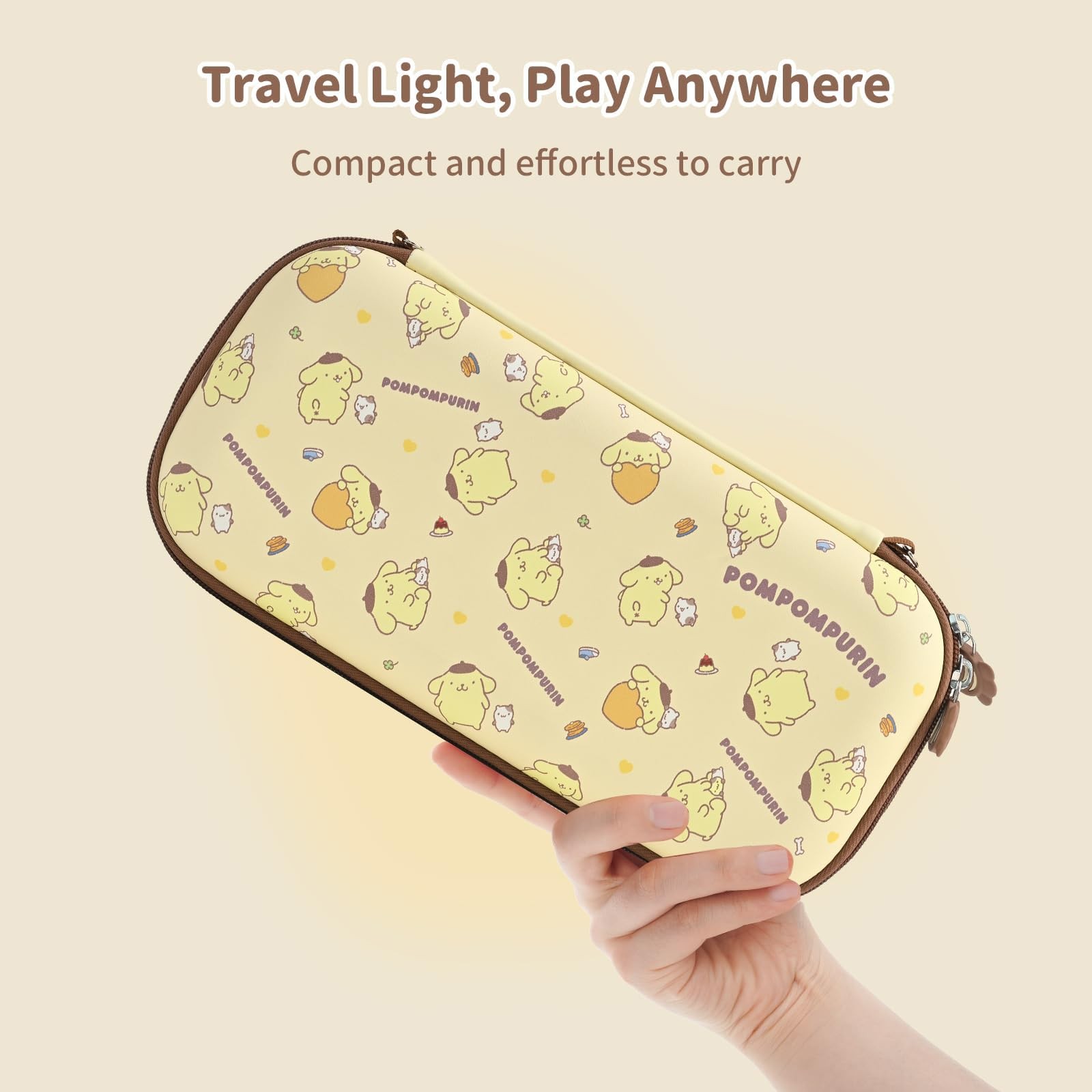 Slim Carrying Case Compatible with Switch 2 (2025), Hard Shell Storage Bag wi...