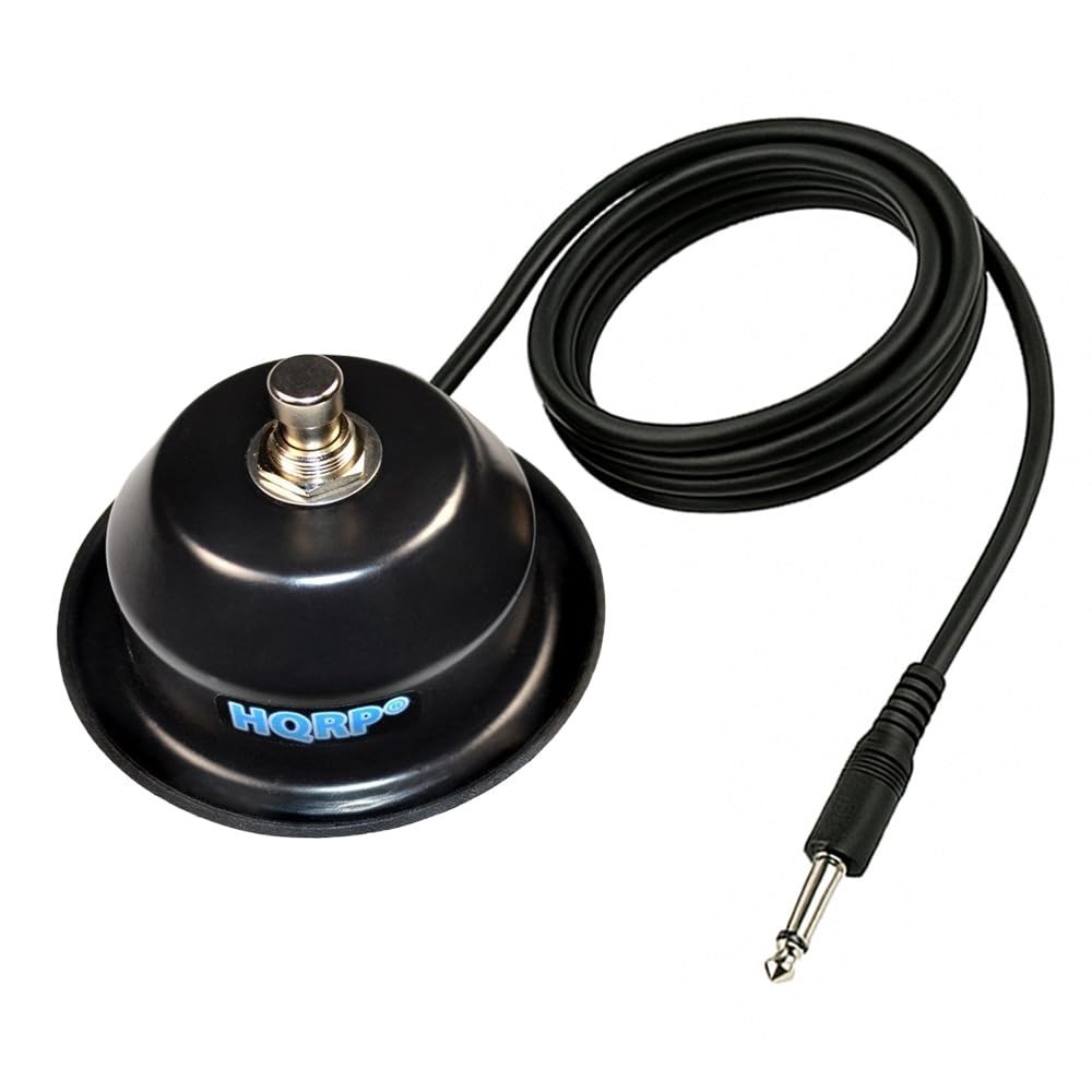 1-Button Guitar Amp On/Off Footswitch with 1/4-Inch Jack