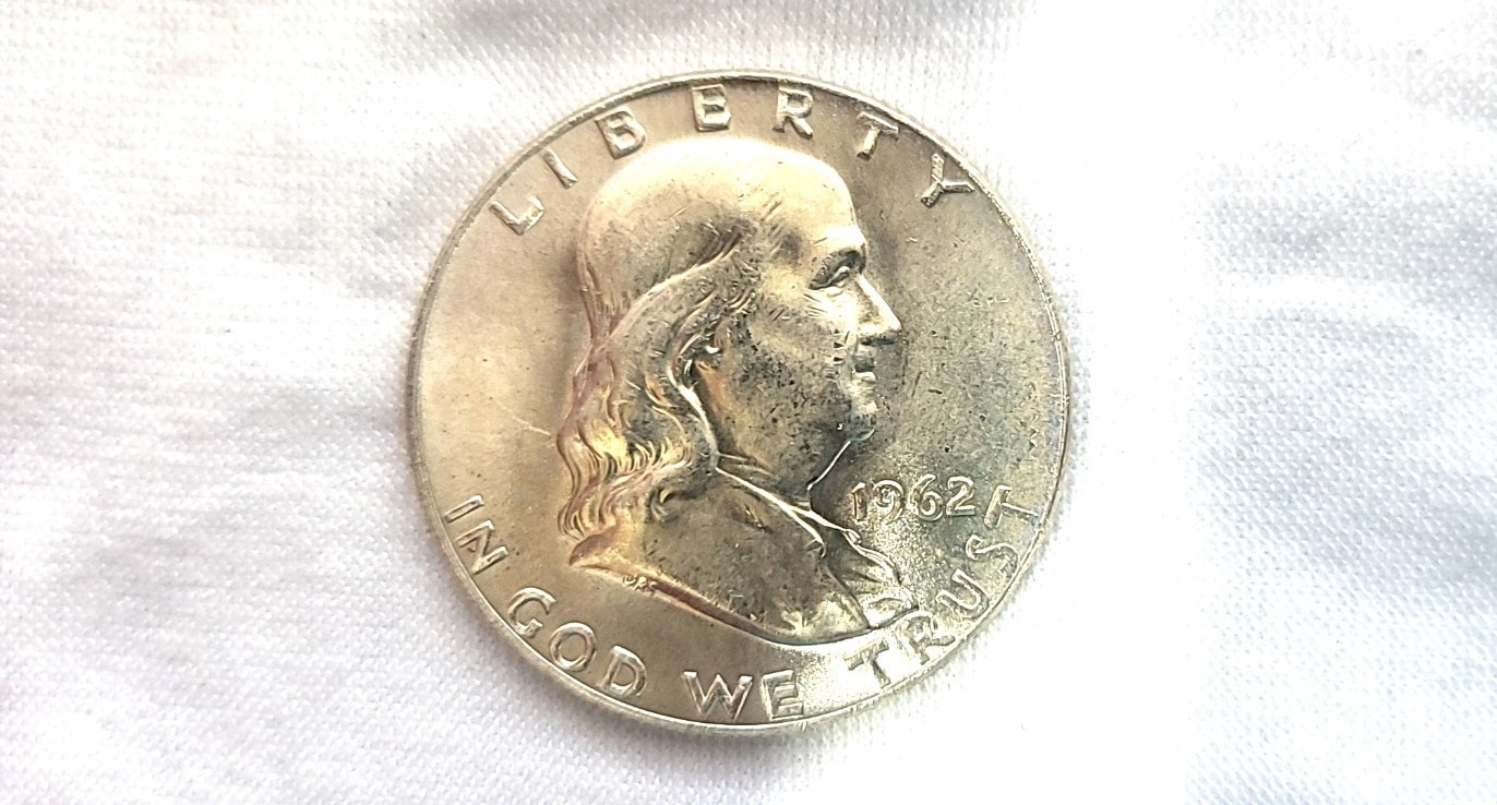 1962 D Franklin Half Dollar FBL in BU Condition