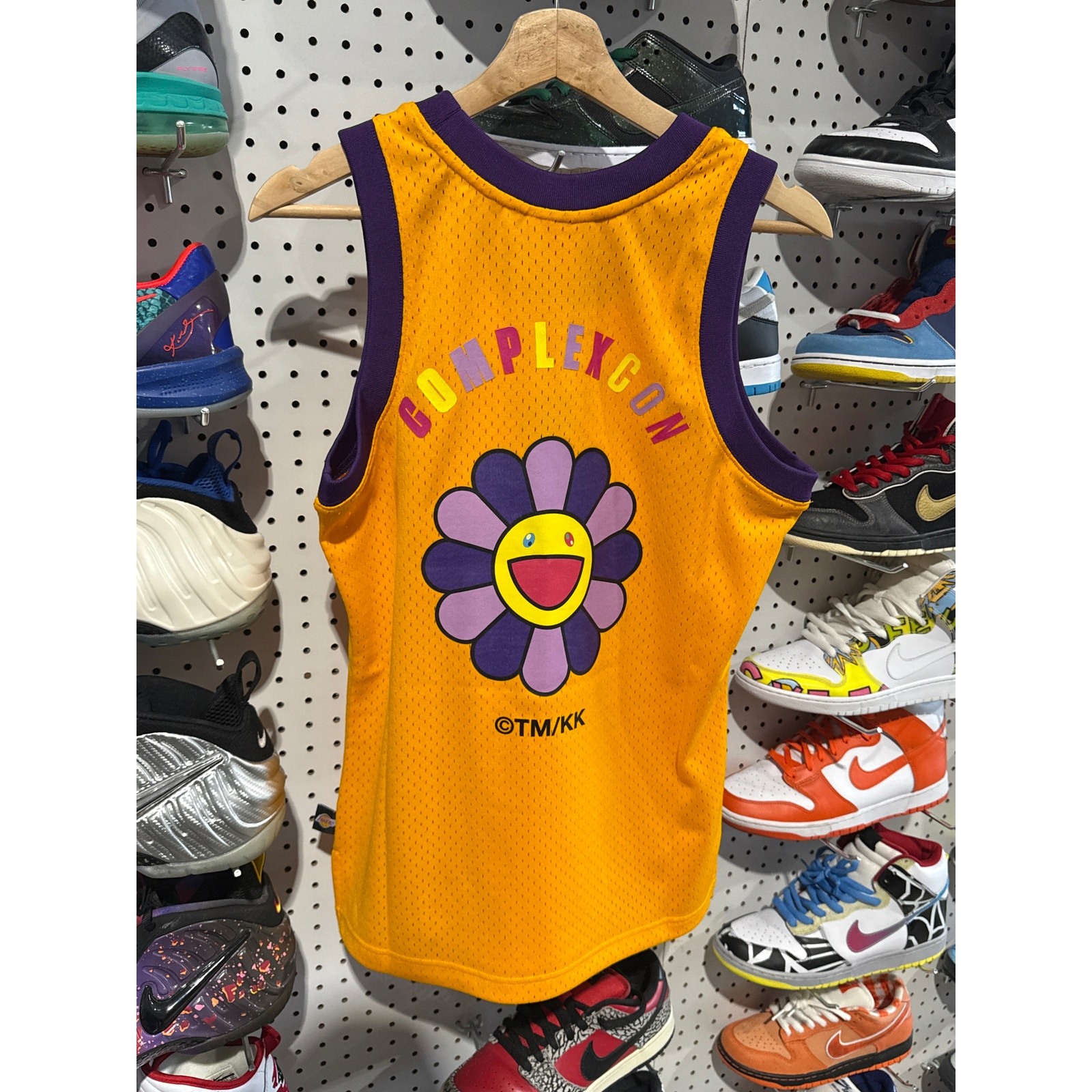 NEW Lakers x Complex x MS Jersey - Yellow/Purple Size Small