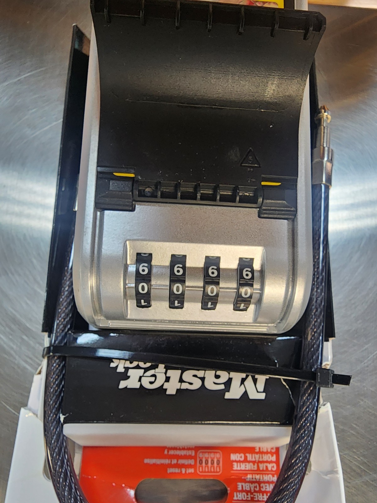 **NEW** Master Lock 5482D Portable Cable Lock Box (P67287)