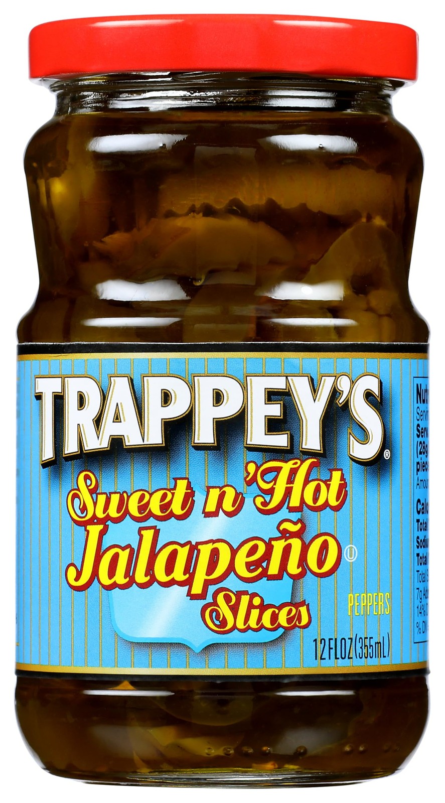 Trappey's Sweet N' Hot Jalapeno Peppers Slices, 12 fl oz