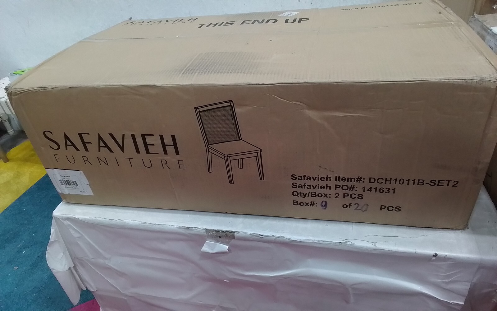 Safavieh LEVY DINING CHAIR, Reduced Price 2172737338 DCH1011B-SET2