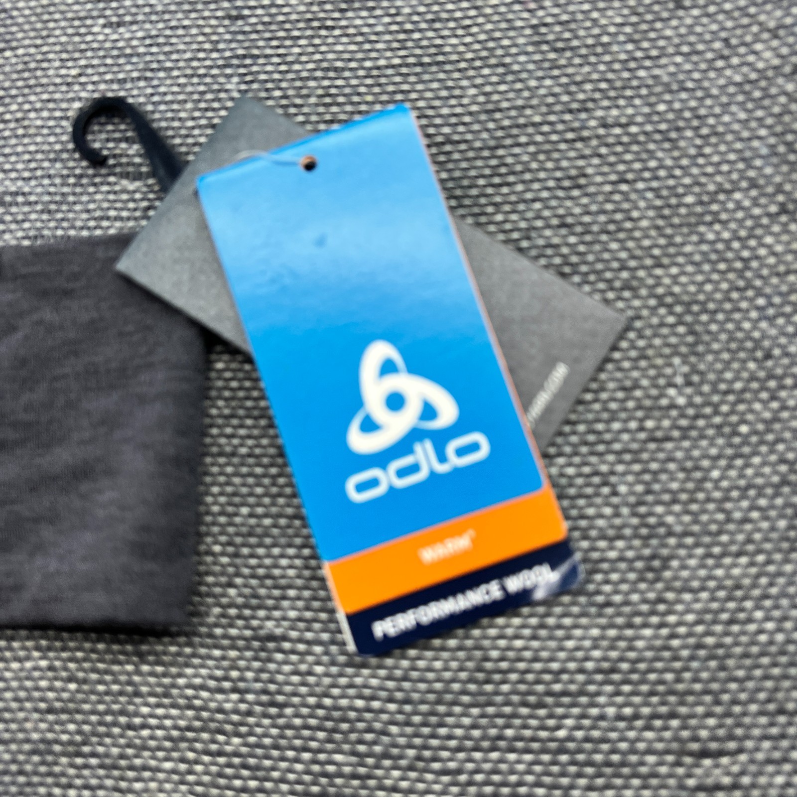 ODLO Norway Ski Headband One Size Merino Wool Gray Thermal Cross Country XC