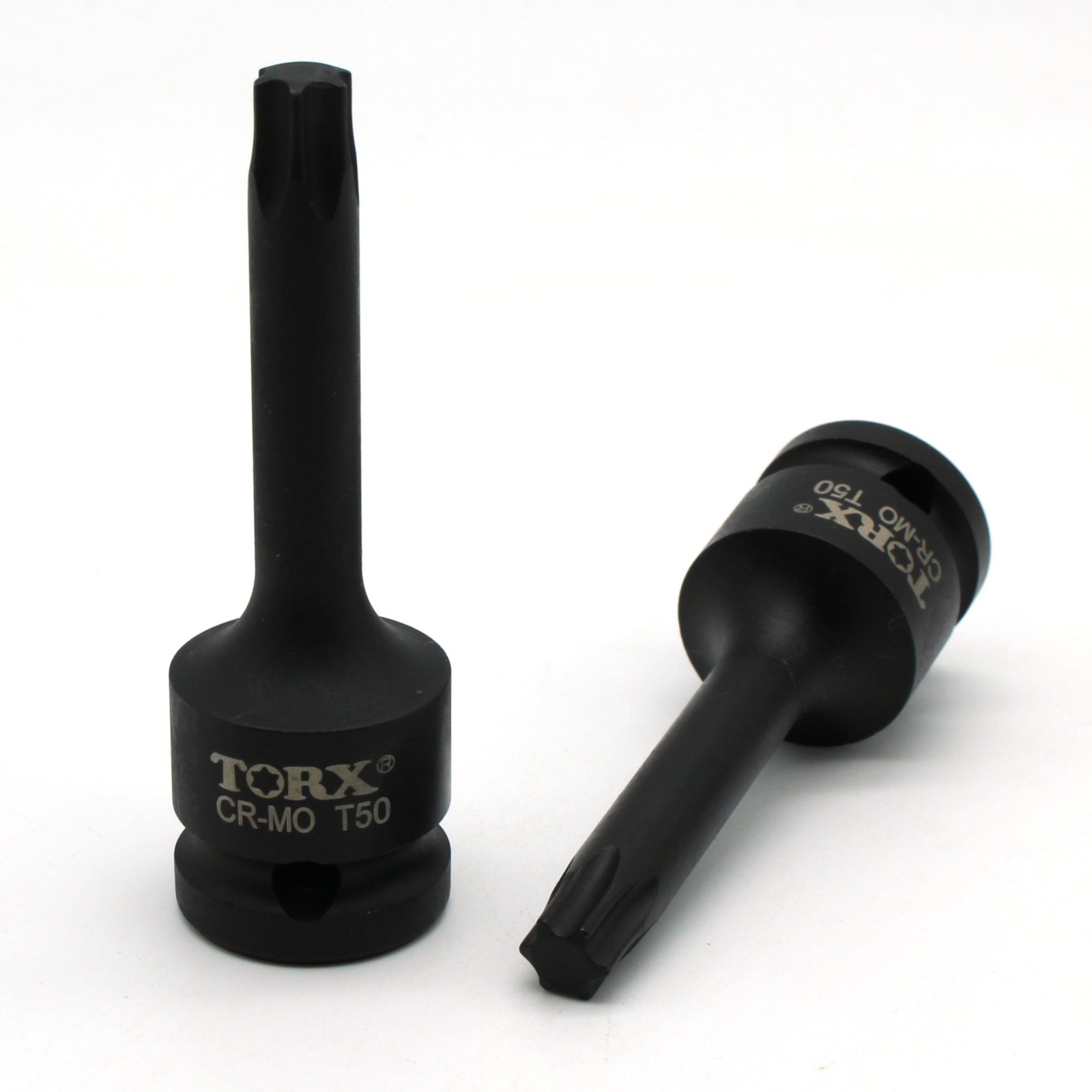 TMAX T-50 3" Long Black Impact Torx Socket Bit 1/2 Inch Square Drive Auto Tool