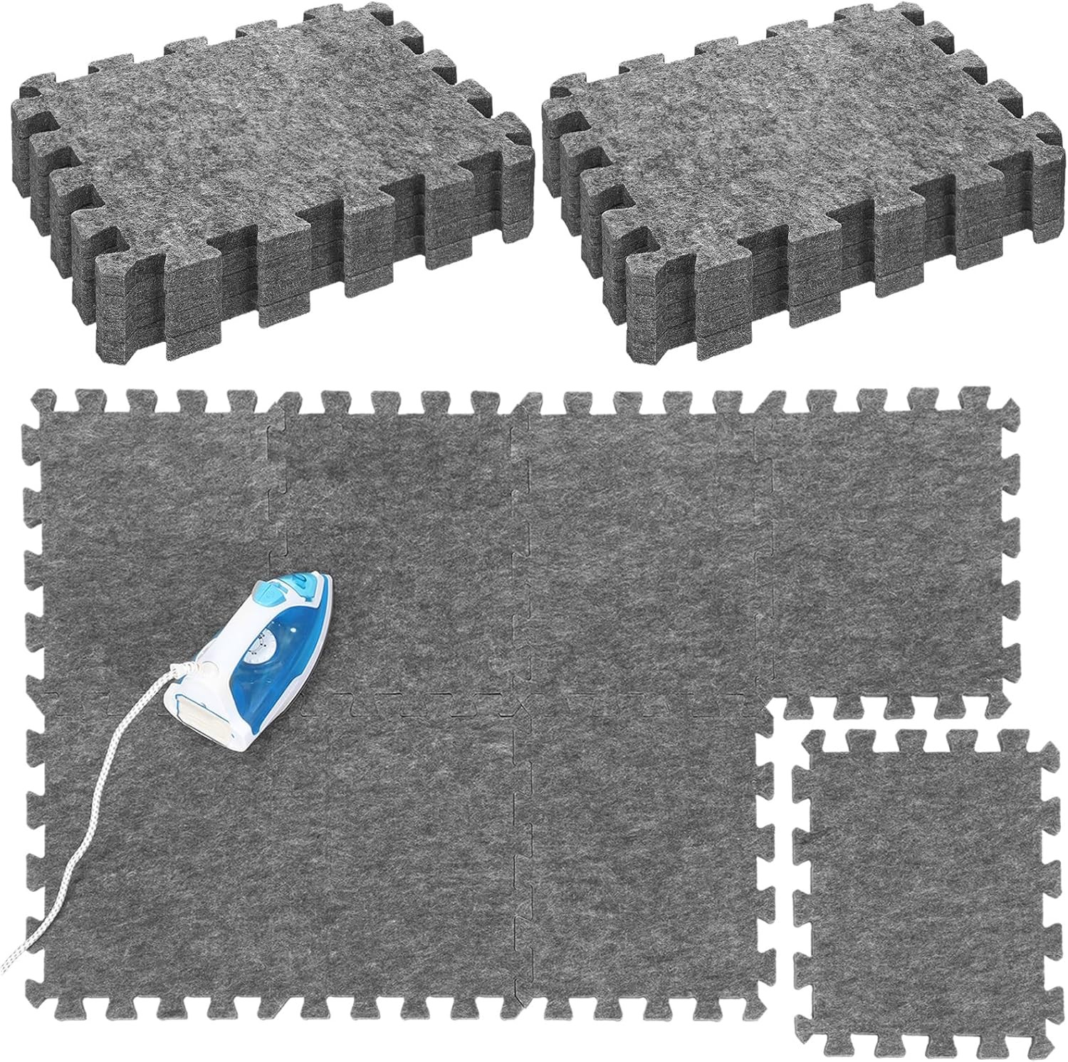 Ziliny 8-Pack Large Wool Ironing Mats (22 inches x 63 inches)