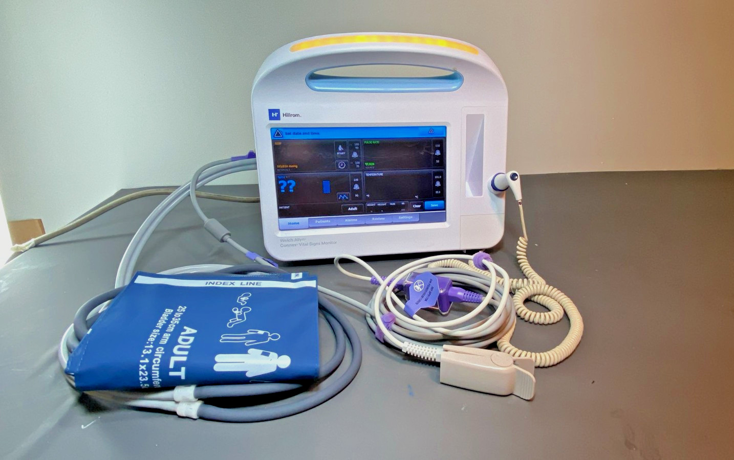 Vital Signs Monitor with accessories &new battery
