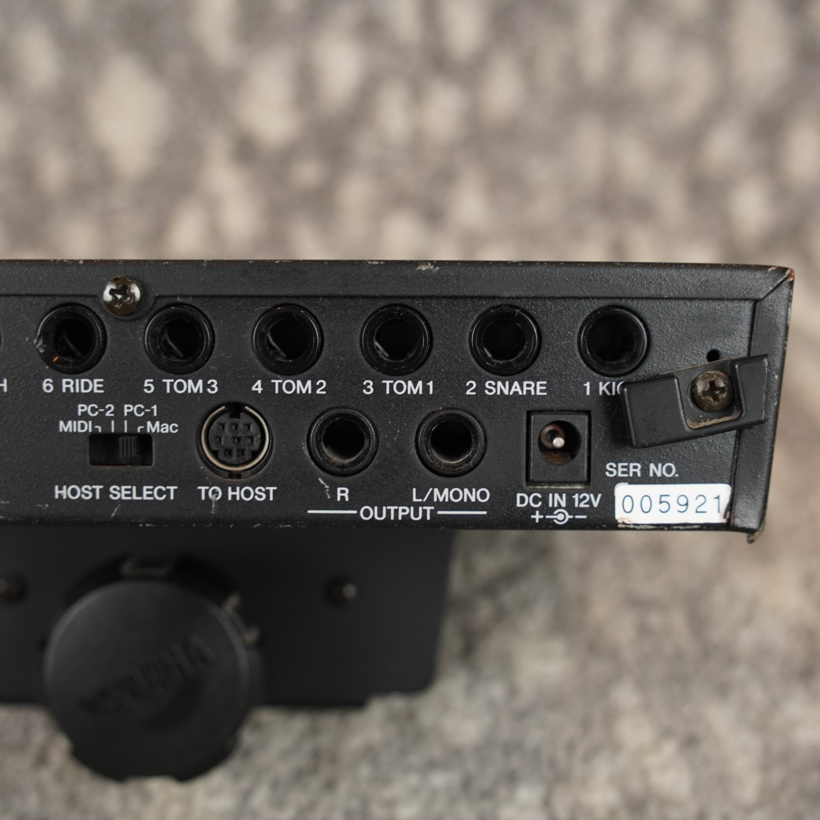 YAMAHA DTXPRESS Drum Trigger Module Electronic Drums w/ Mount & Power Supply