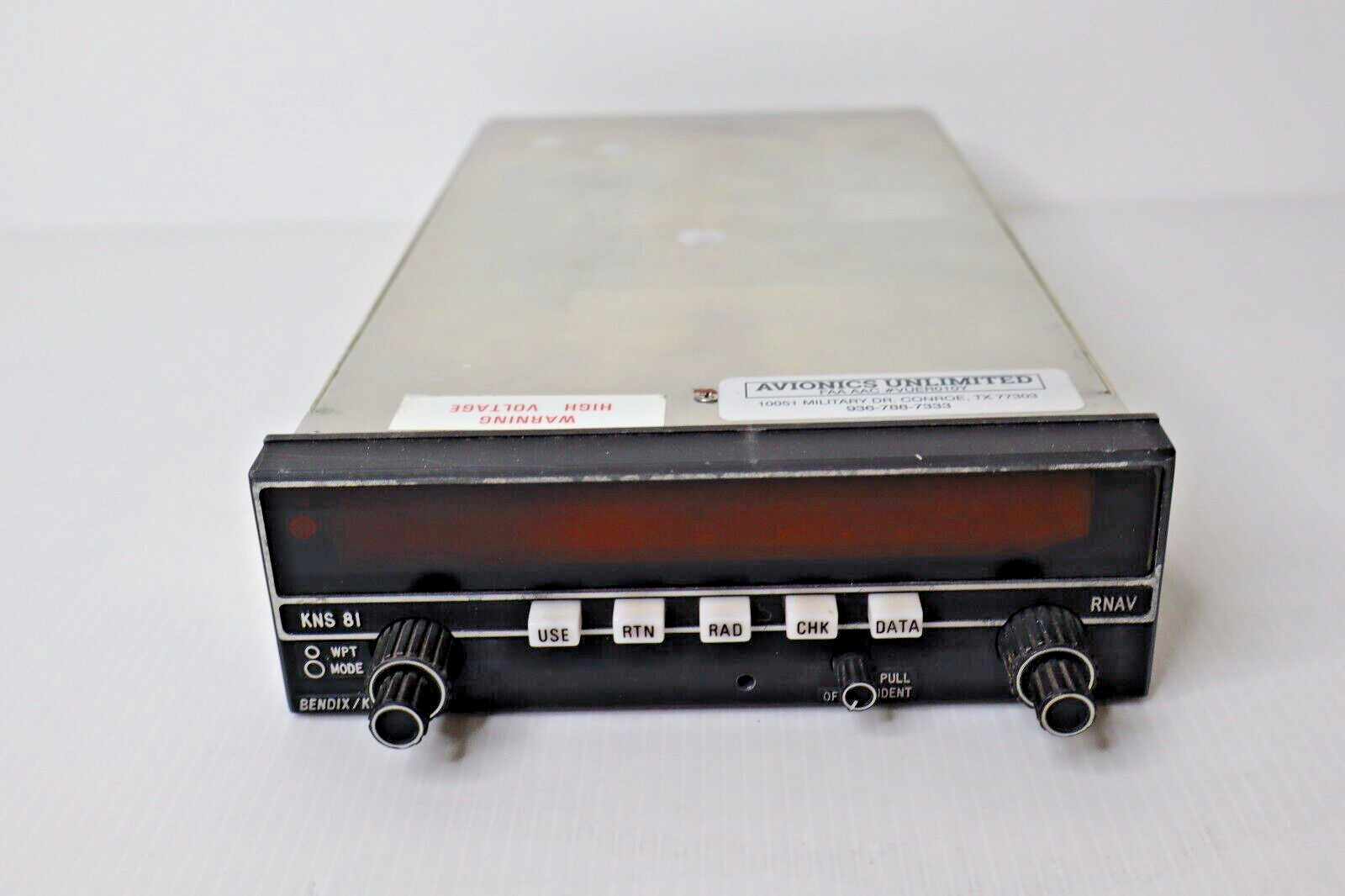Bendix King KNS 81 Navigation Nav Computer 065-4010-10 with FAA 8130-3 Form