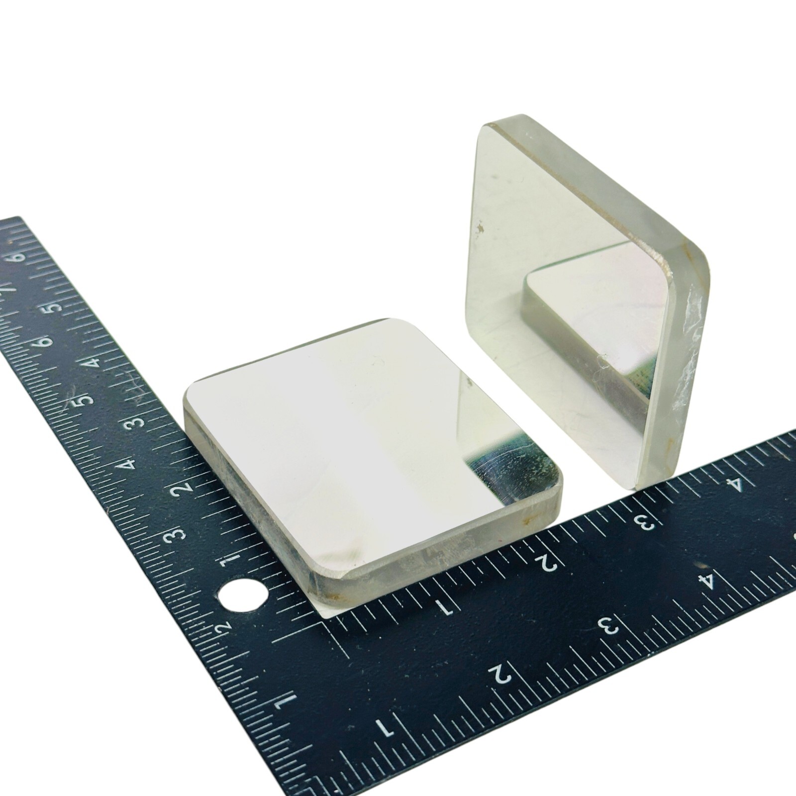 2 Pcs Optical Reflective Mirror for AG Opticom Qualifier 14 Comparator OQ-14