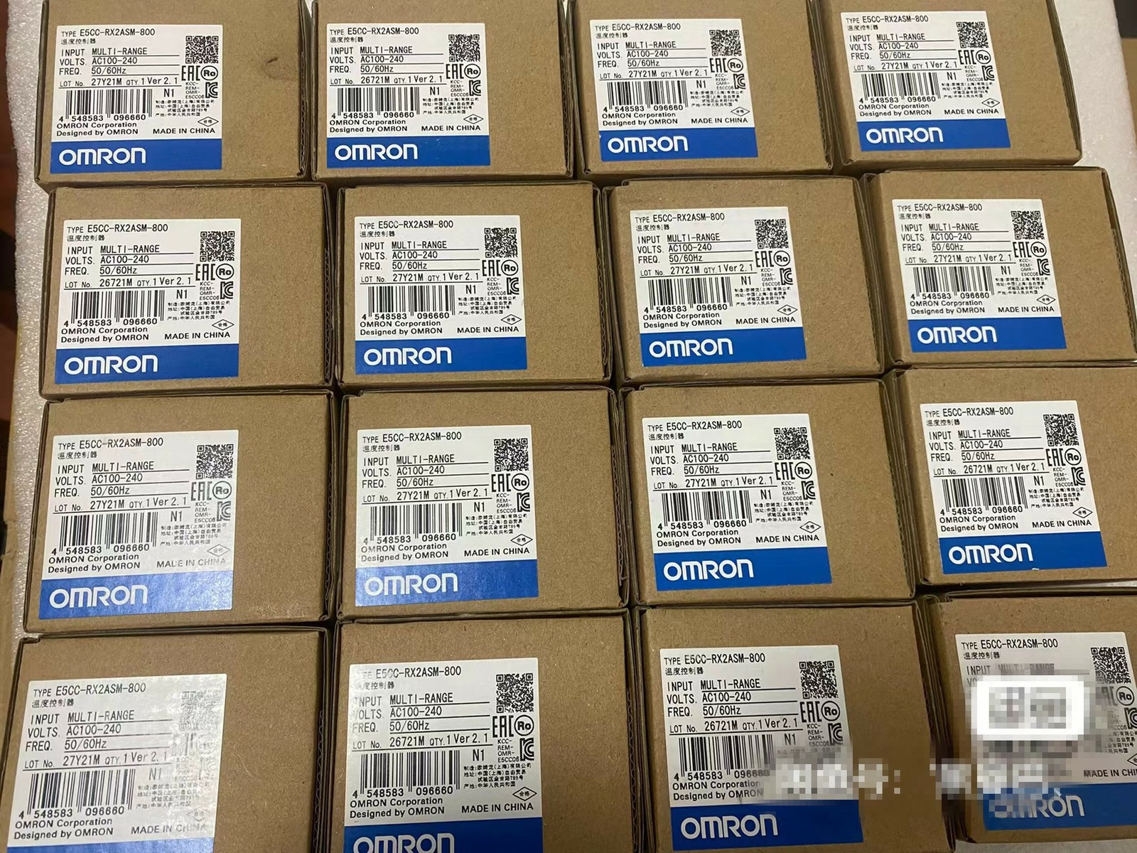 1 pc. New E5CC-RX2ASM-800 Temperature Controller