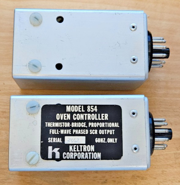 Keltron 854 Oven Controller Thermistor Bridge Proportional Full-Wave Phased SCR