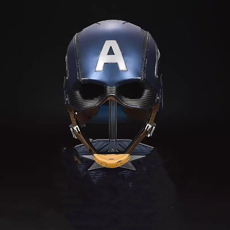 US Killerbody Avengers Captain America Helmet 1:1 Wearable Mask Cosplay Props