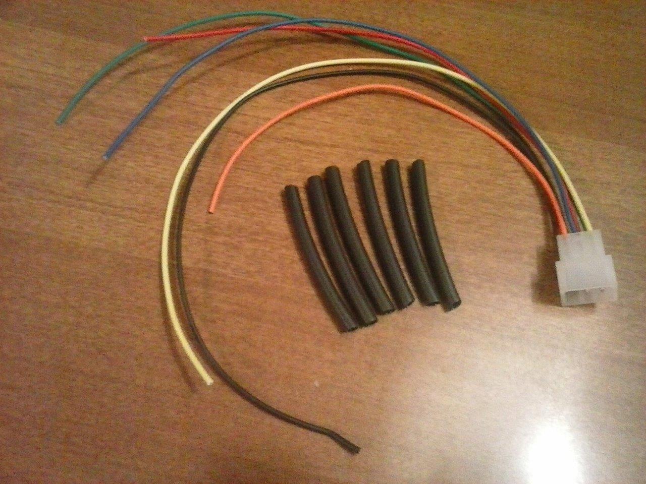 Western Unimount Ultramount 6 pin Handheld controller plug repair harness Solder