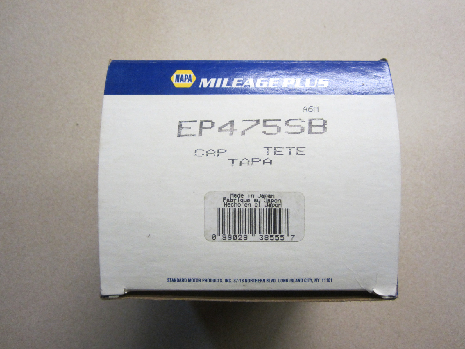 NAPA EP475SB Distributor Cap JH214T