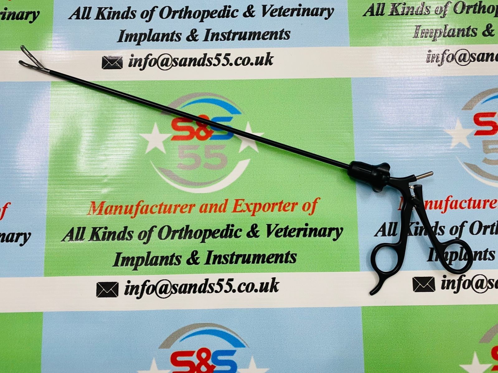 Laparoscopic 5MM Croce Olmi Grasper CROCE-OLML Grasping Forceps 33CM Top Quality