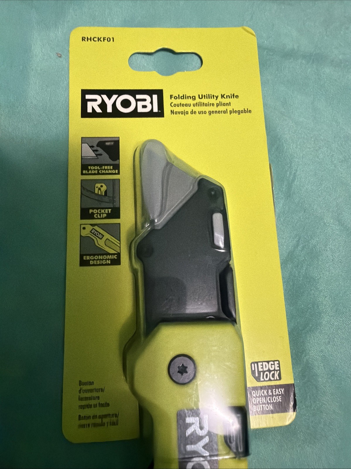 Ryobi Folding Utility Knife RHCKF01