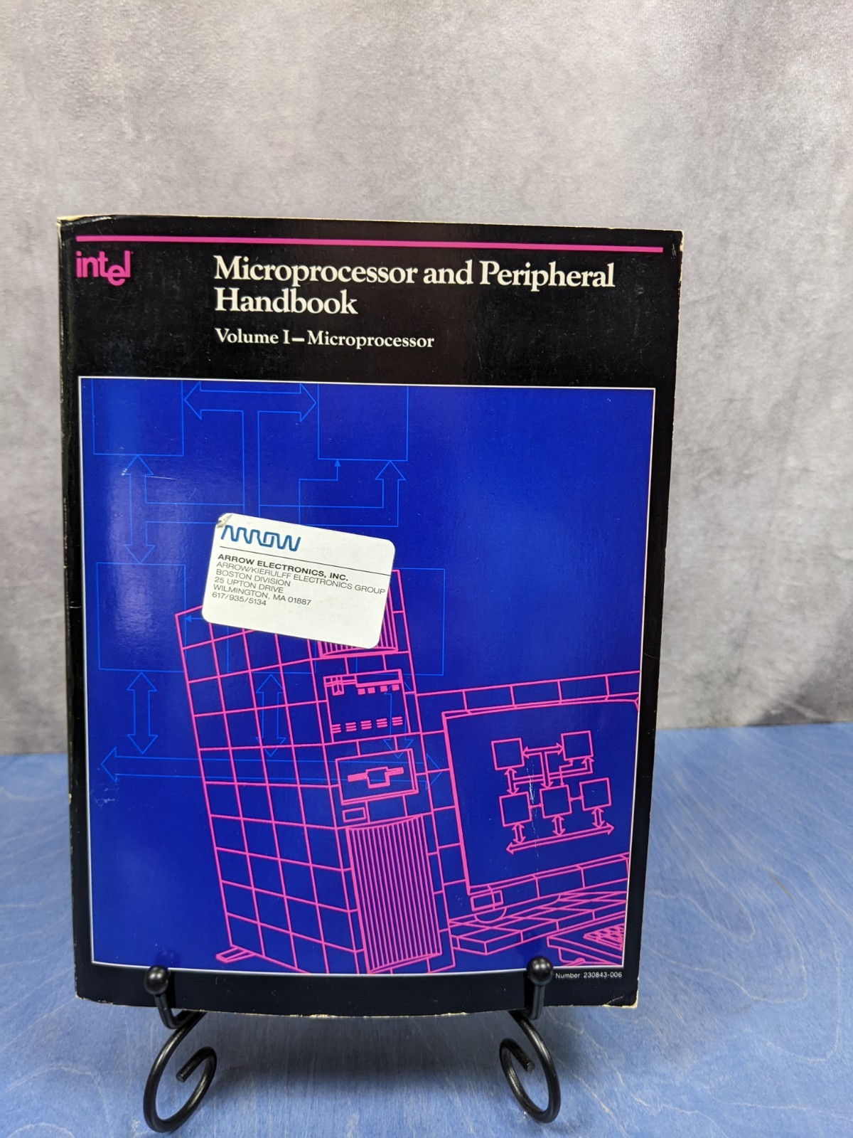 1989 Intel Microprocessor and Peripheral Handbook Volume 1 OEM Book 230843-006
