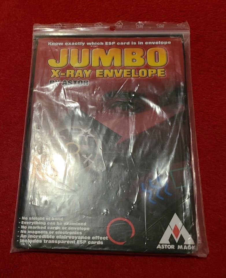 Jumbo X-Ray Envelope by Astor Magic Mentalism Trick