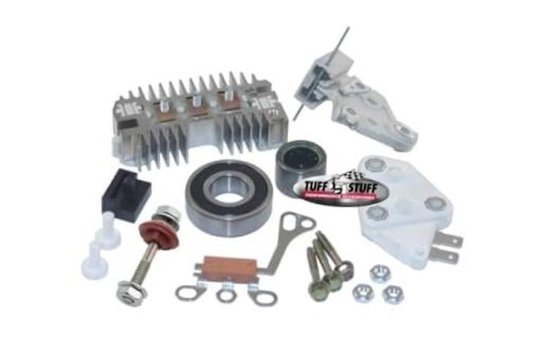 Tuff Stuff Alternator Rebuild Kit, Complete, Bearings Included, GM 10SE, OE