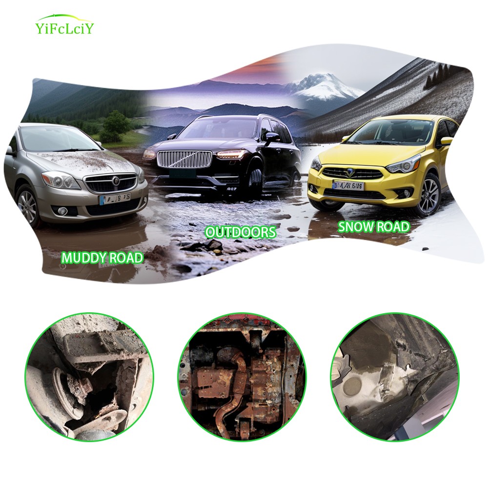 2Pcs Engine Skid Plate For 2011-2018 Audi A7 Under Splash Shield Heavy Duty