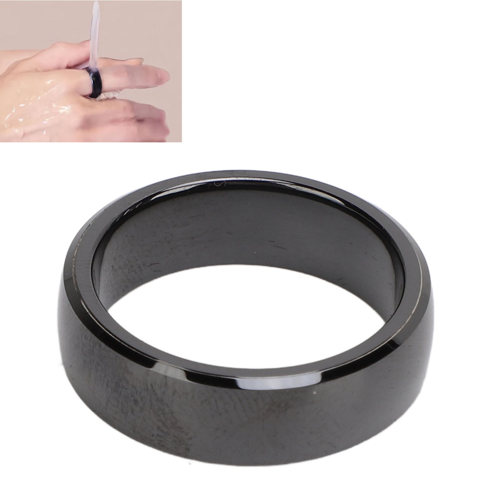 NFC Smart Ring Ceramic Finger Ring For Non Contact Access Control Electronic WT