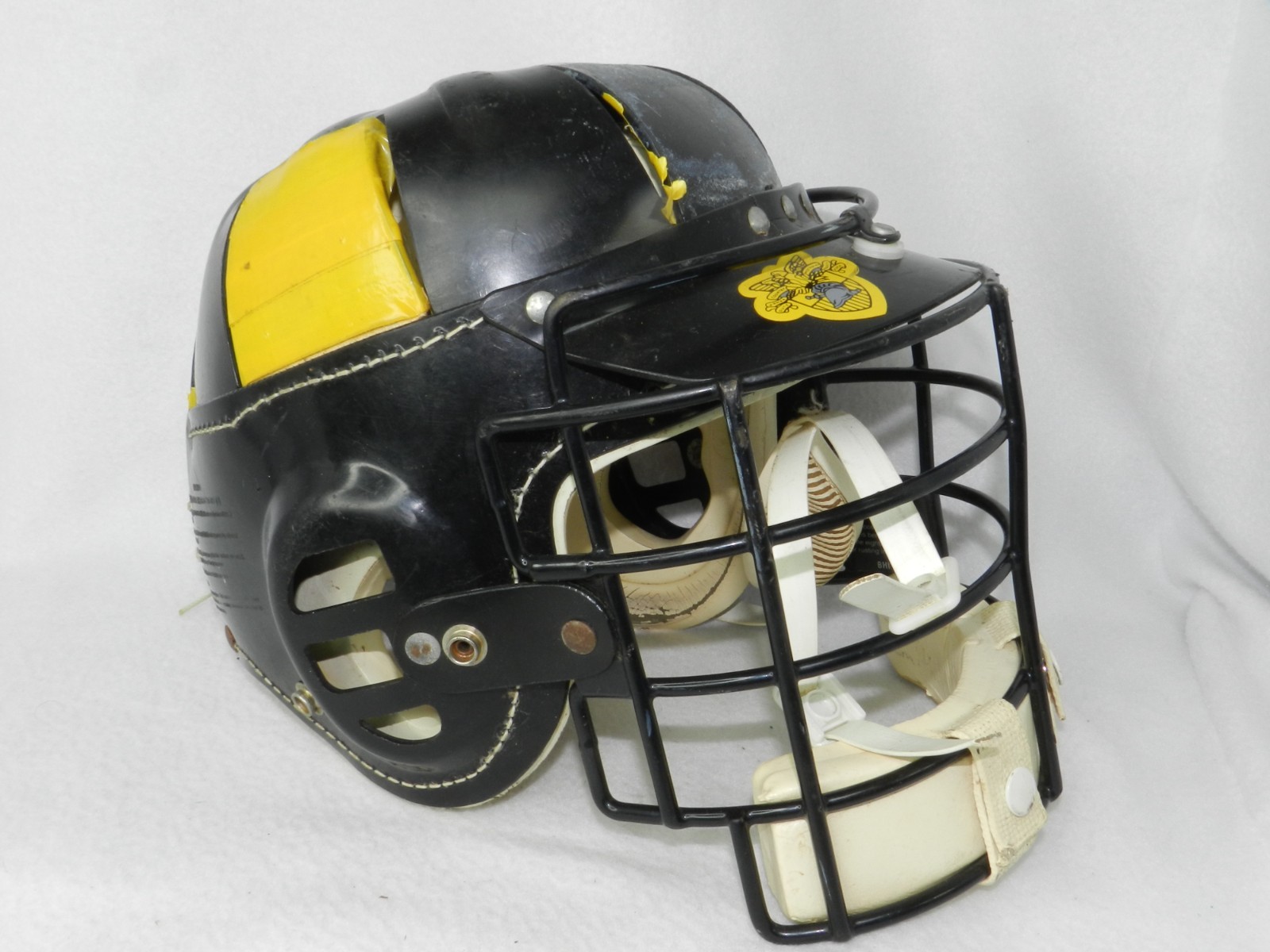 Vintage 1980s Sport Helmets MH1 Bucket - Black - Lacrosse