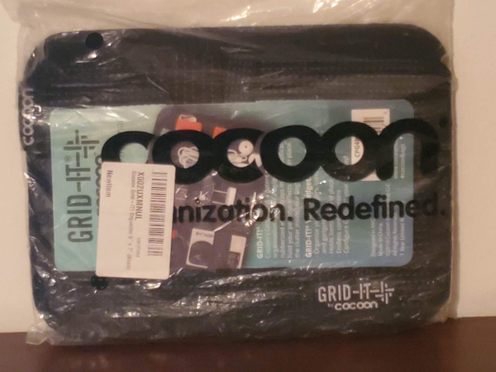 Cocoon Grid-IT! Accessory Organizer eXtra Small 7" x 5" Black