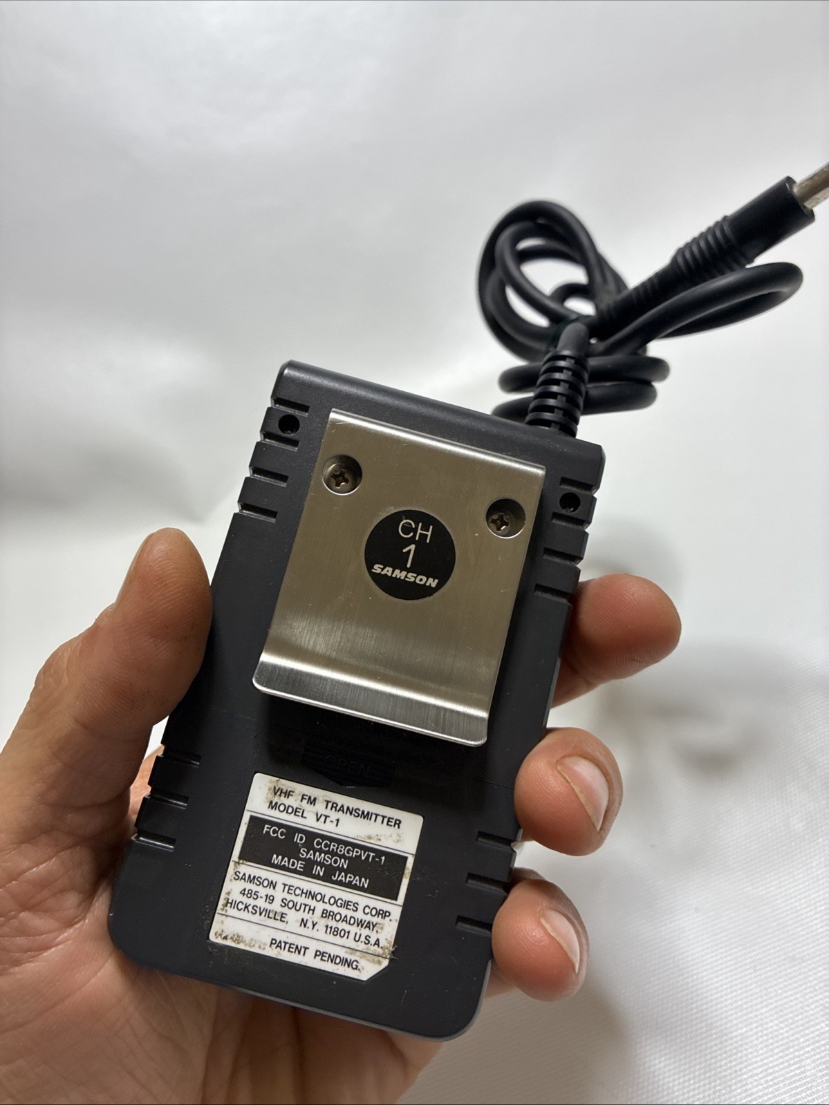 Samson VT-1 Wireless Belt Pack Transmitter