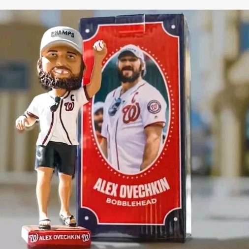 Alex Ovechkin DC Sports legend OVI bobblehead SGA 5/16/26 **PRESALE**