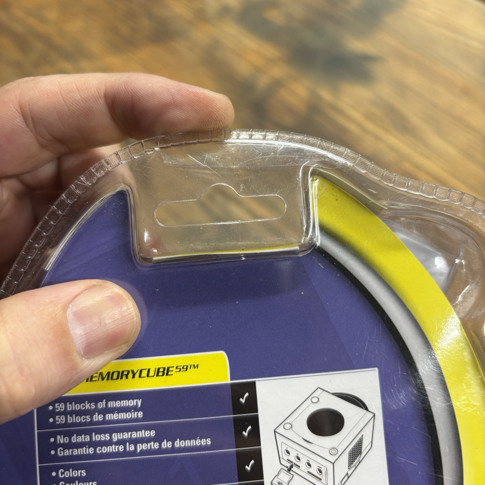 MadCatz GameCube Memory Cube 59 Memory Card 59 Blocks w/ Carry Case – Sealed NOS