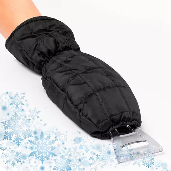 Reward Lodge Tundra Ice Scraper Black Mitt NEW