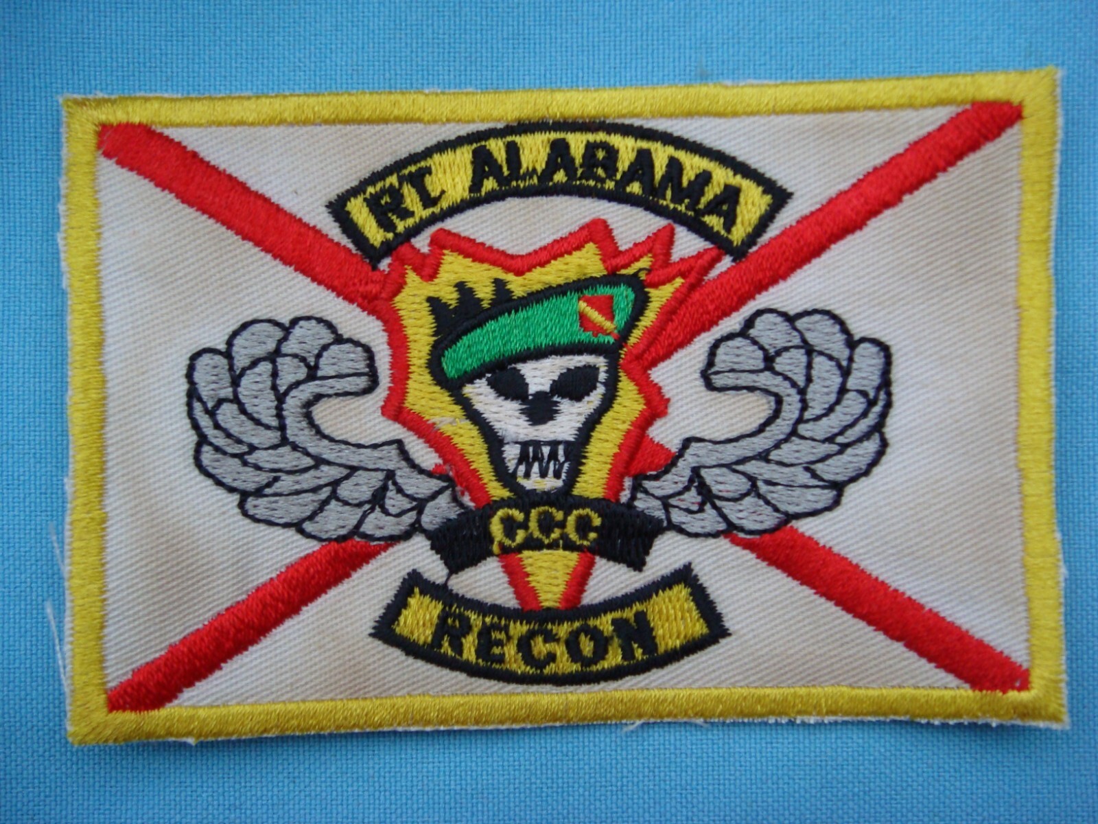 VIETNAM WAR  PATCH, US 5th SF GROUP  RT ALABAMA CCC