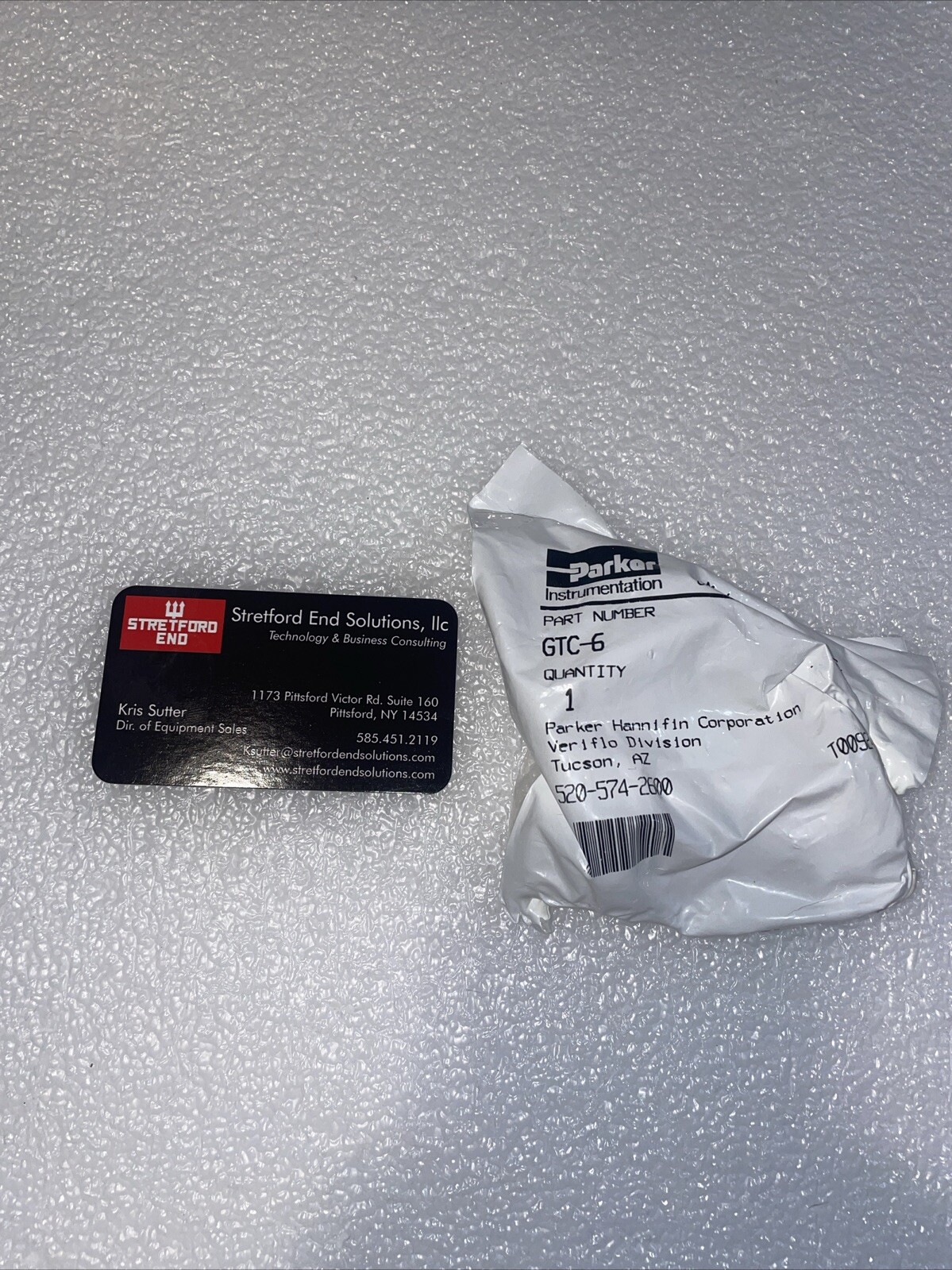 PARKER GTC-6 HIGH PURITY FITTING TEE, TUBE,  NEW!!