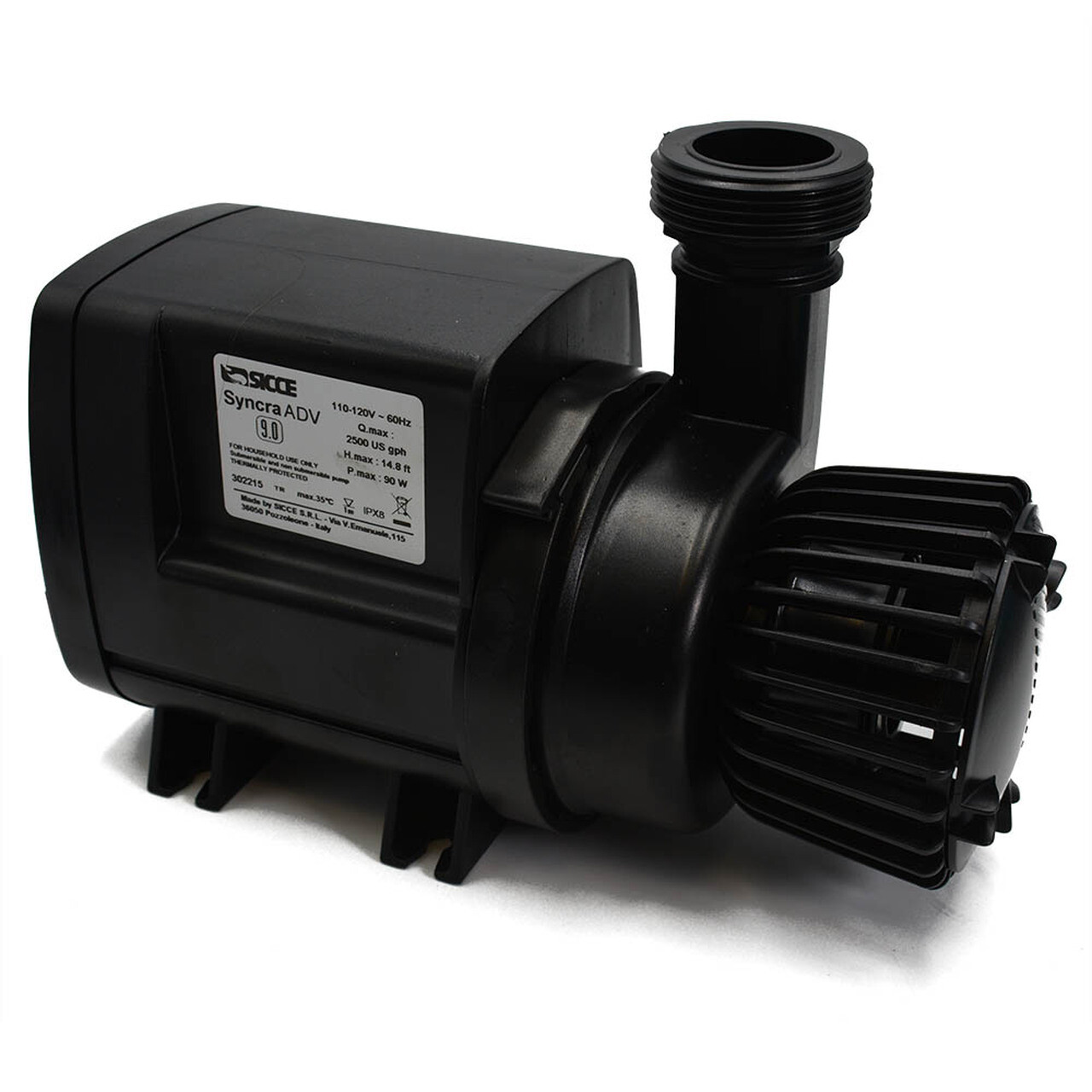 SICCE SYNCRA ADV ADVANCED 9 AQUARIUM WATER PUMP 2500 GPH SIC768